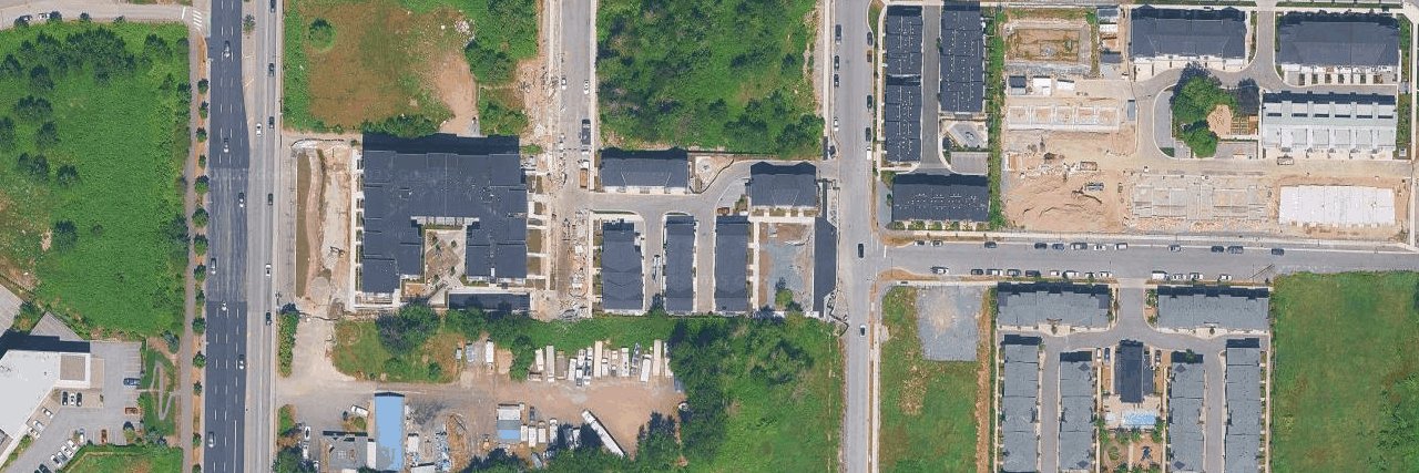 Eastin Townhomes aerial view