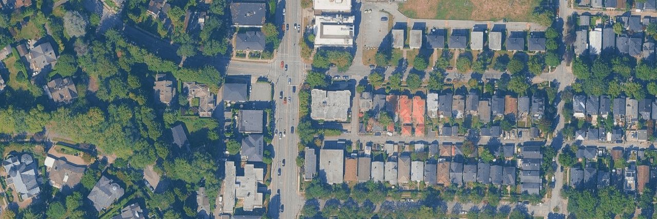 Southgate Place aerial view