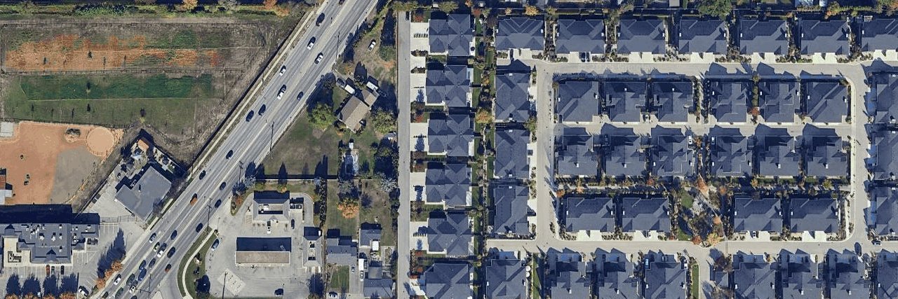 aerial view