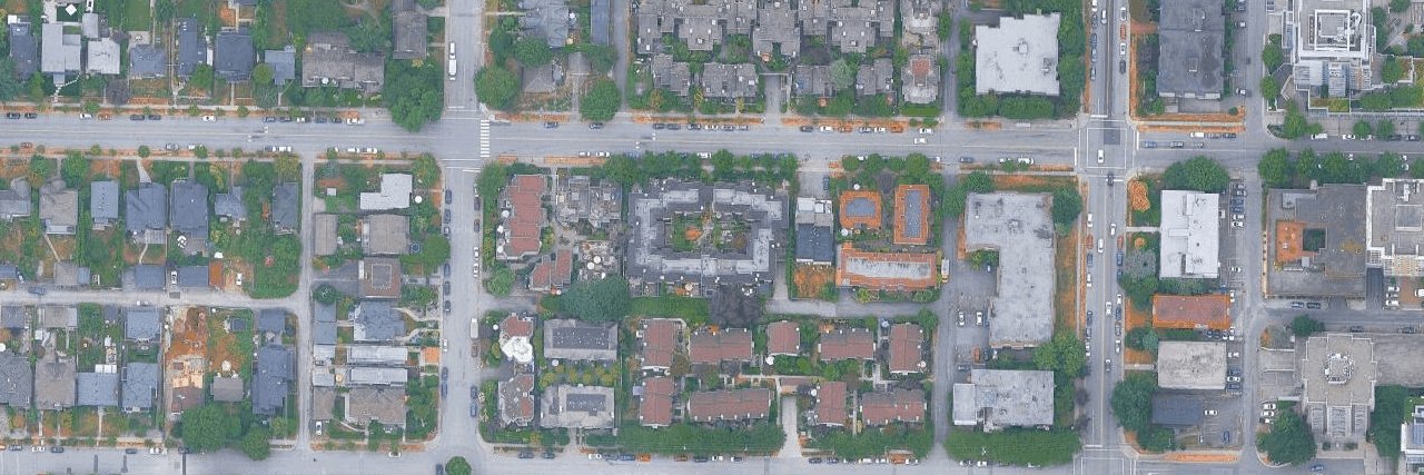 Chatsworth Mews aerial view