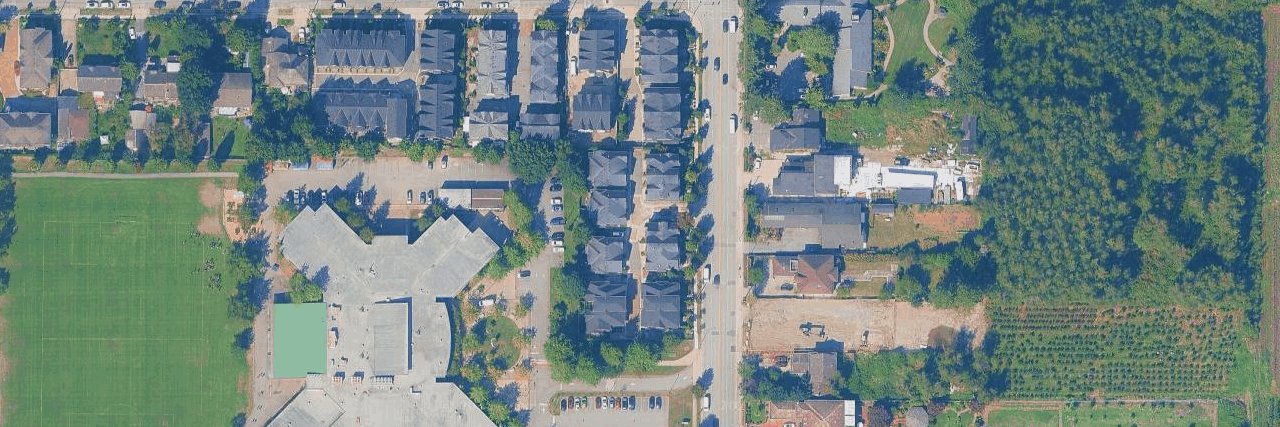 Jasmine Court aerial view