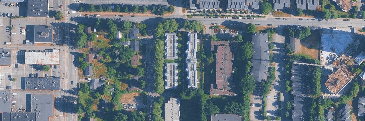Camden Court aerial view