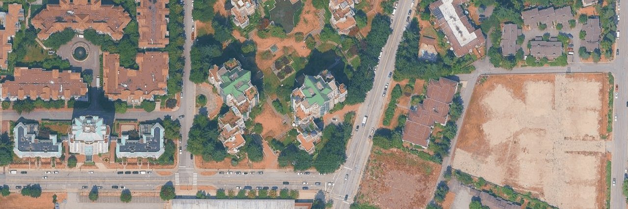 The Mackenzie aerial view