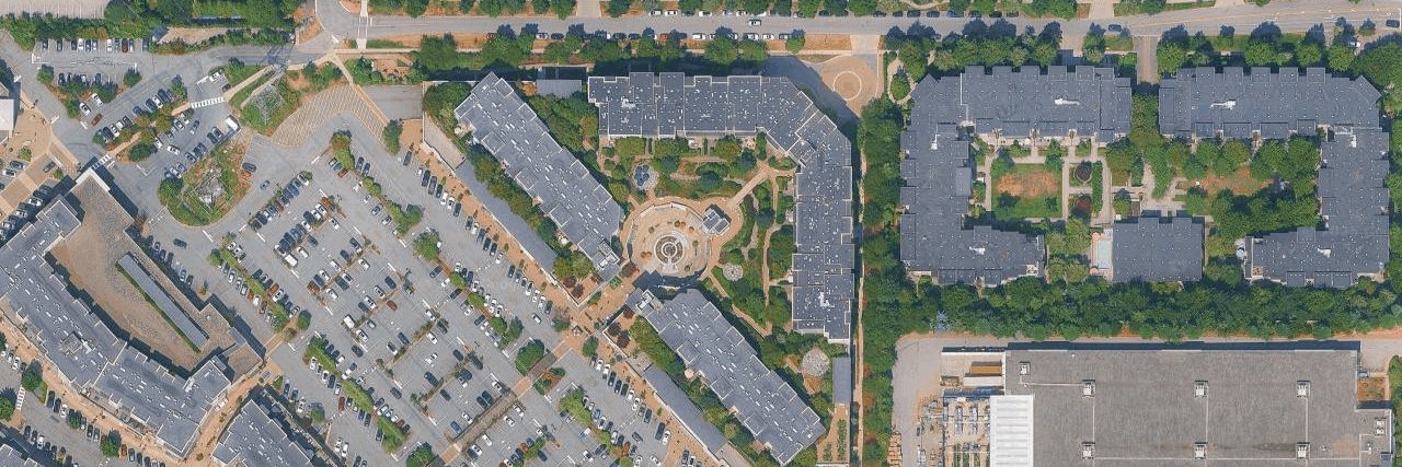 The Arc In Morgan Crossing aerial view