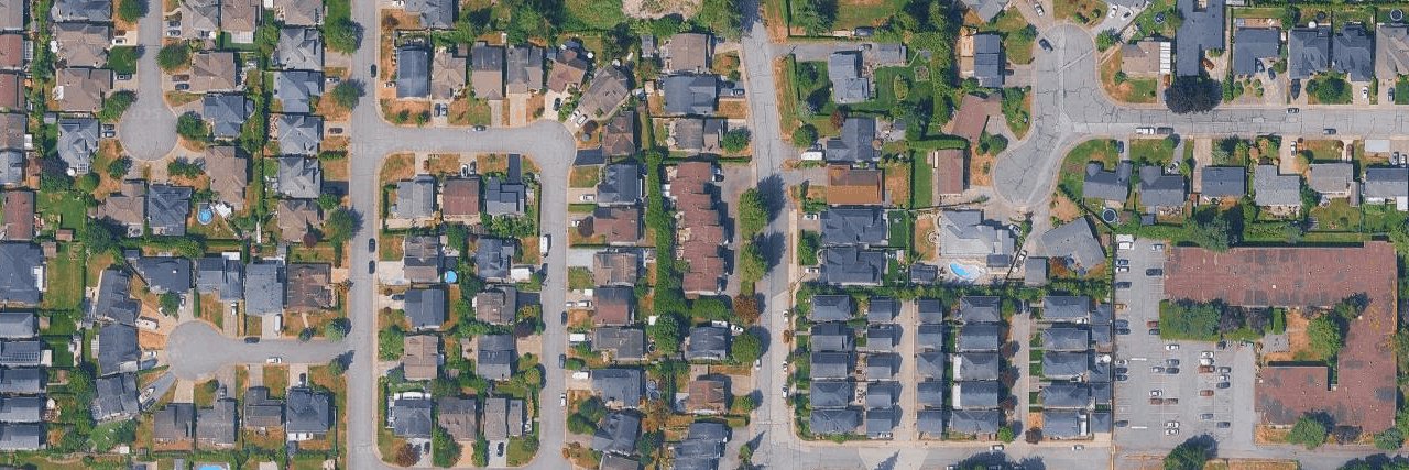 Linden Estates aerial view