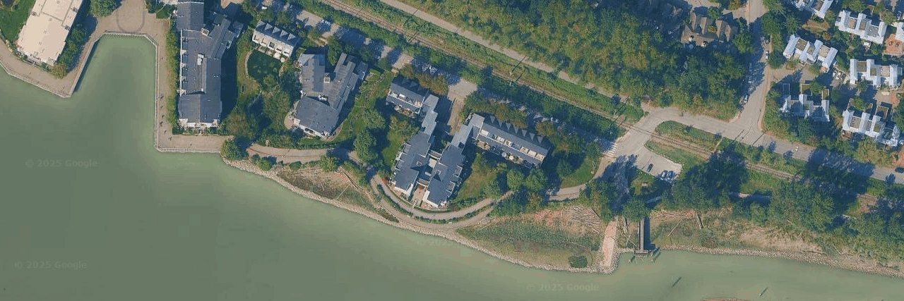 Captain's Walk aerial view