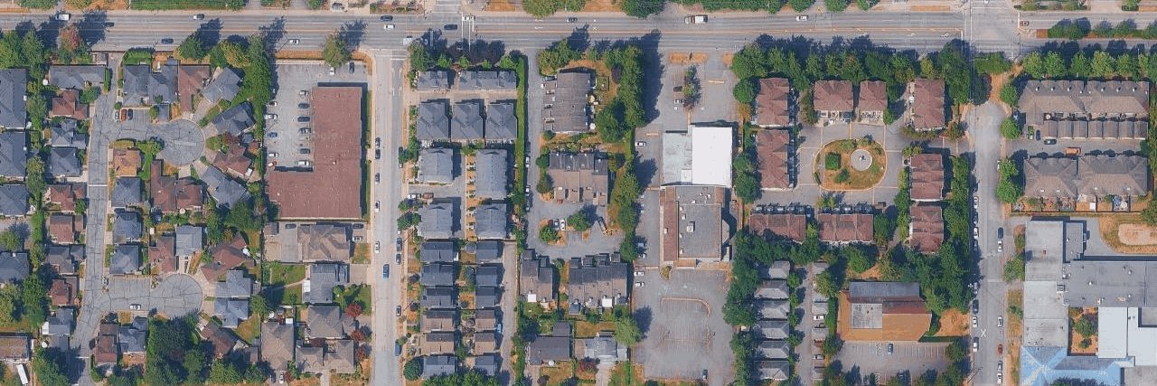 Laurel Court aerial view
