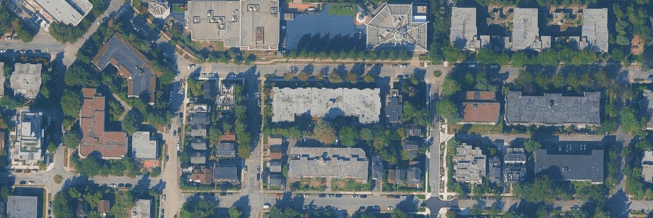 Landmark Manor aerial view