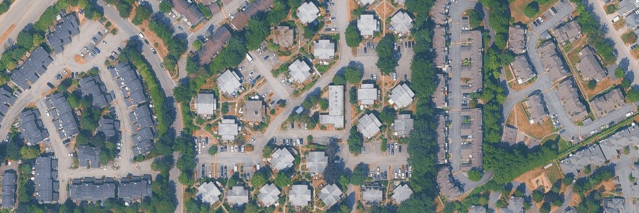 Highland Park aerial view