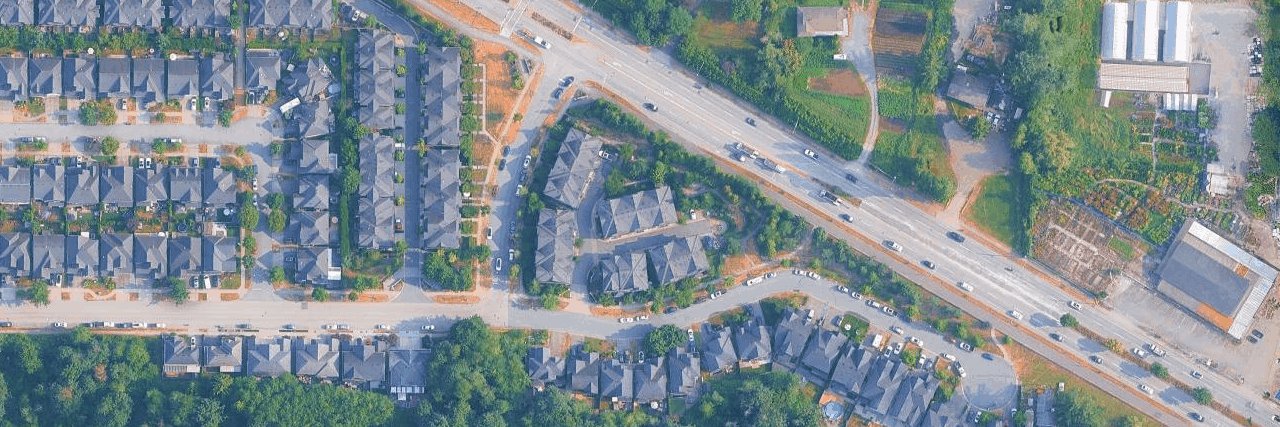Augusta Walk aerial view