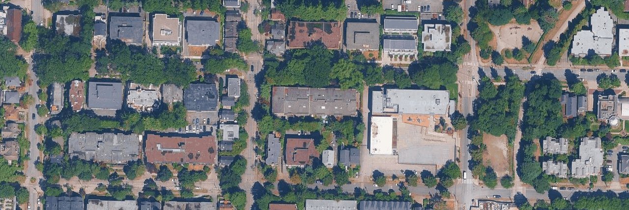 Sunset West aerial view