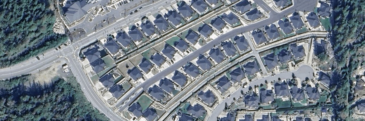 Silverstone Heights aerial view