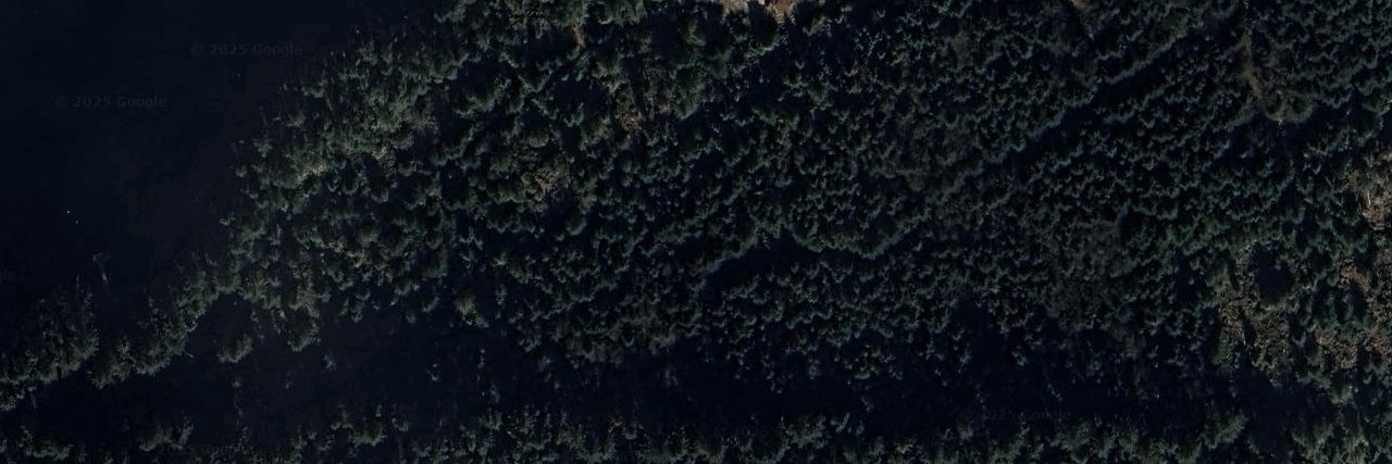 Hidden Basin aerial view