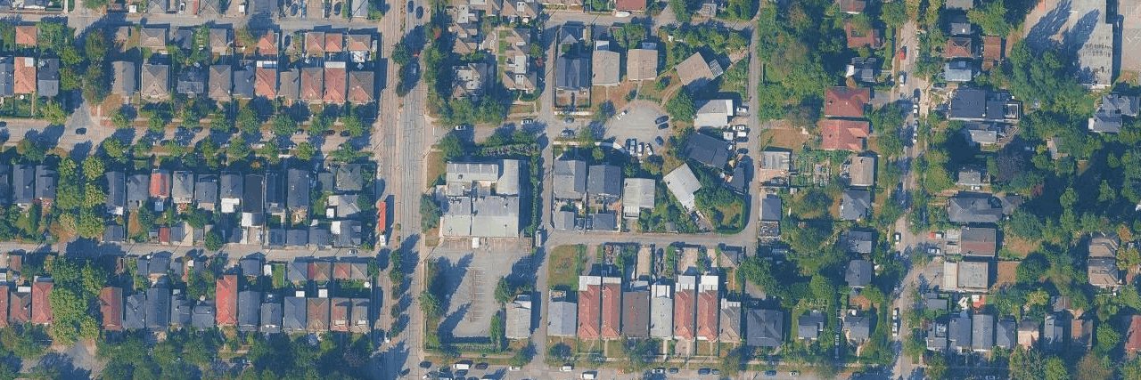 Altitude aerial view