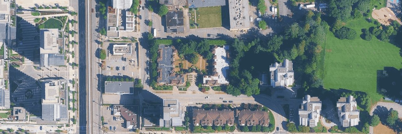 Brookside Manor aerial view