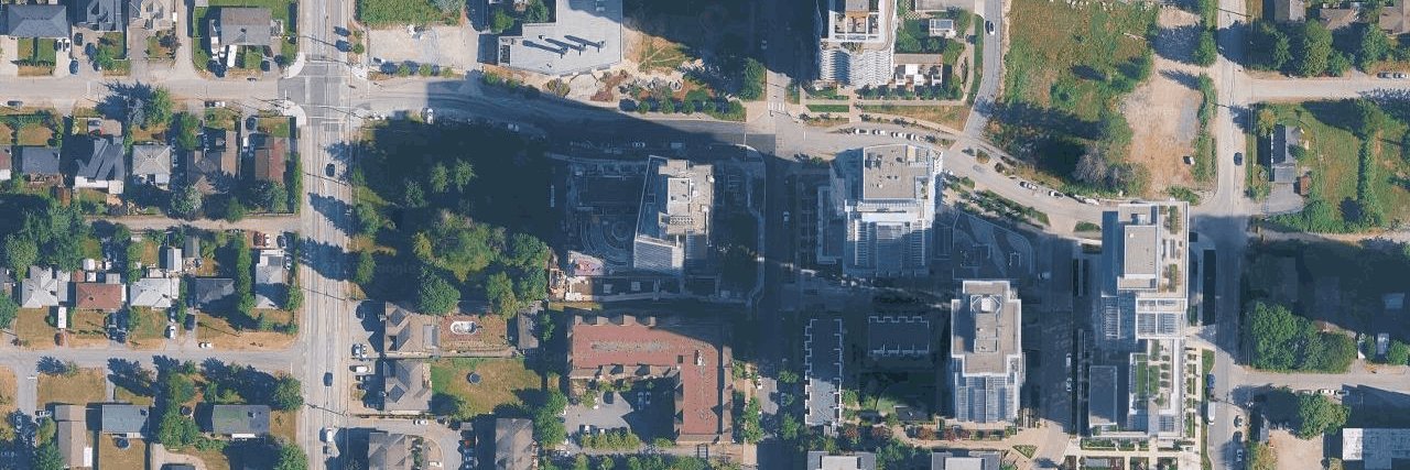 Melrose aerial view