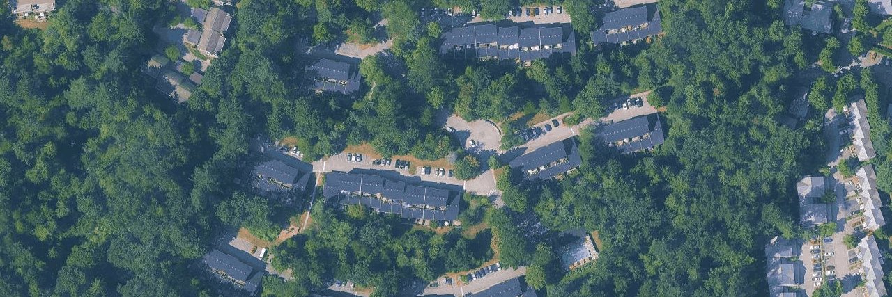 Forest Meadows aerial view