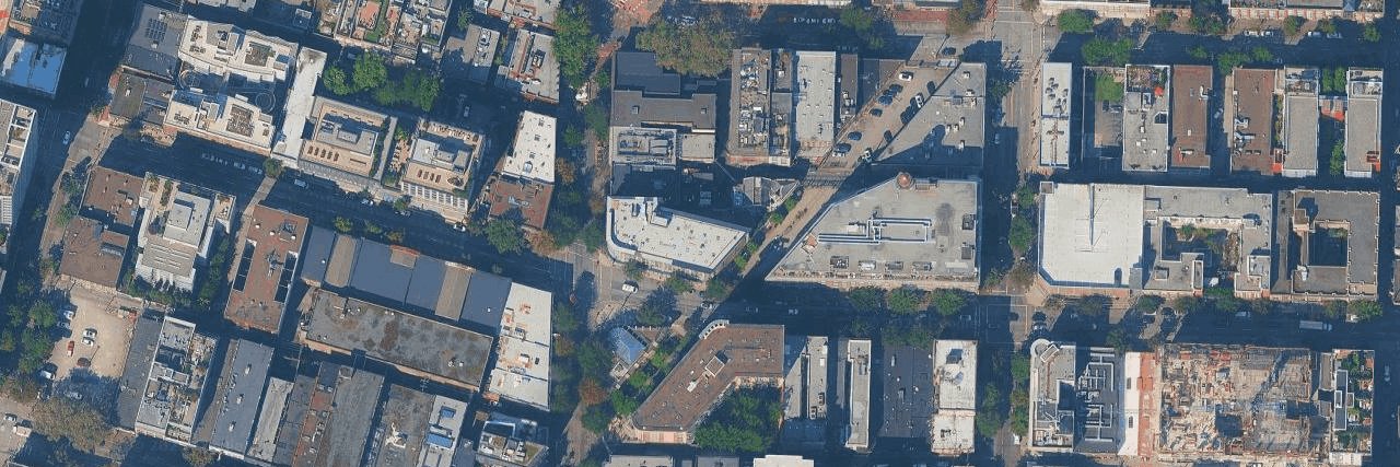Carrall Station aerial view