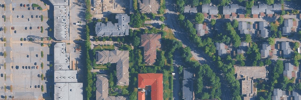 Cardinal Court aerial view