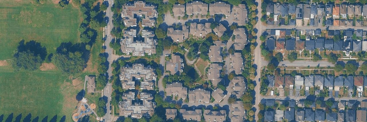The Springs At Langara aerial view