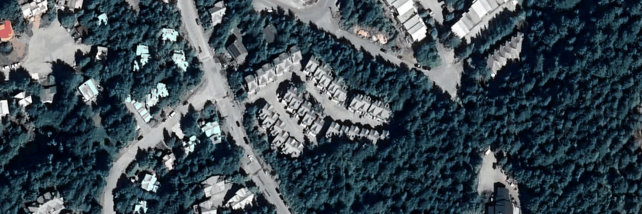 Castle Ridge aerial view