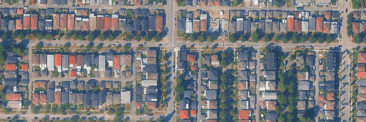 Century House aerial view