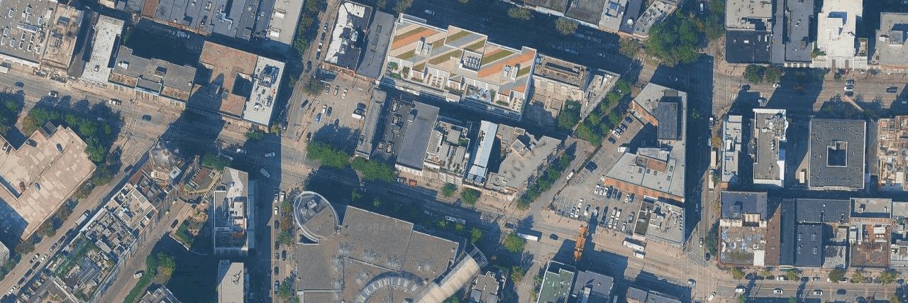 33 Living aerial view