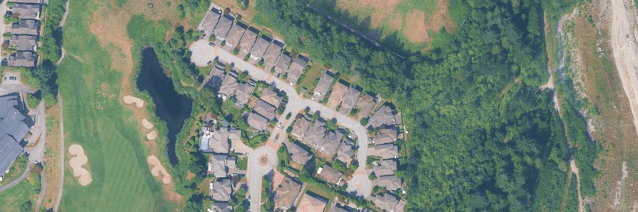 Hampton Estates aerial view