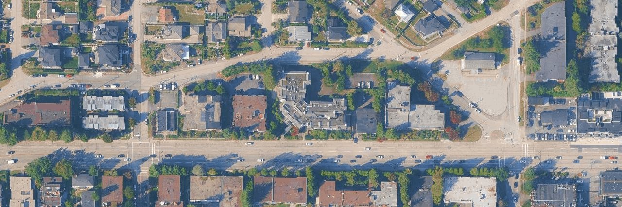 The Terraces aerial view