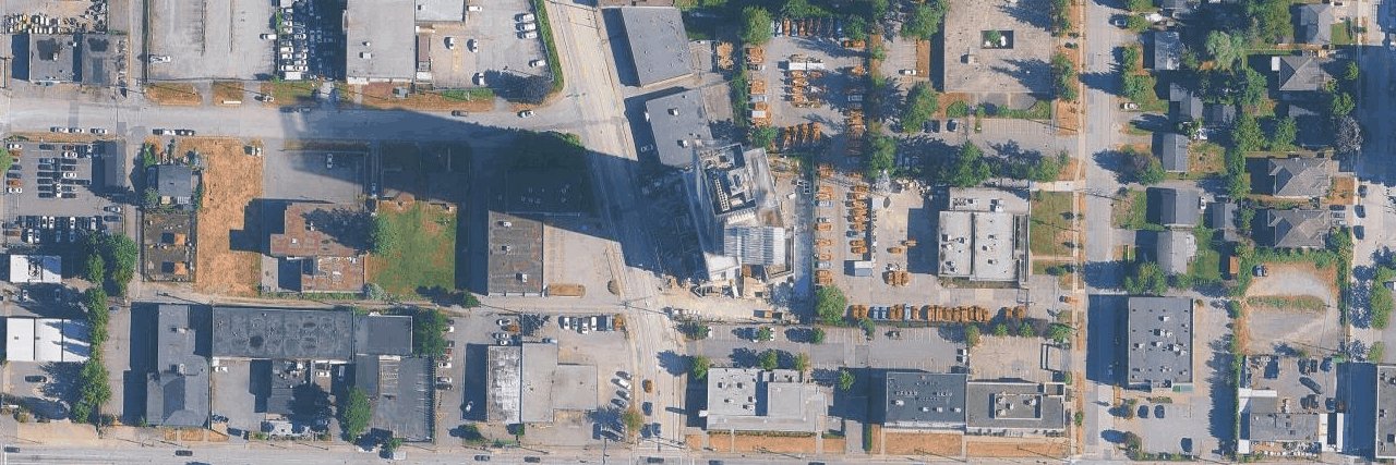 Ascent Surrey City Centre aerial view