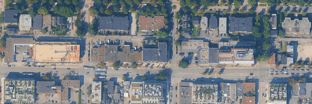 Midtown aerial view