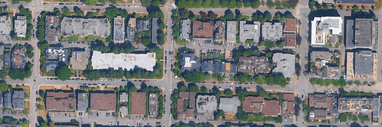 Maple Court aerial view