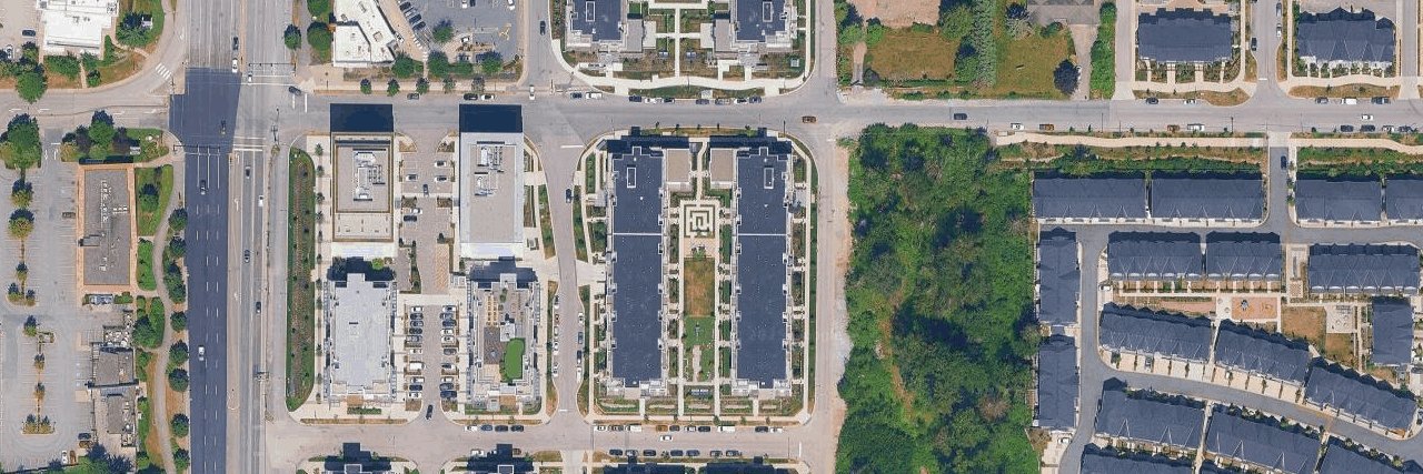 Latimer Village aerial view