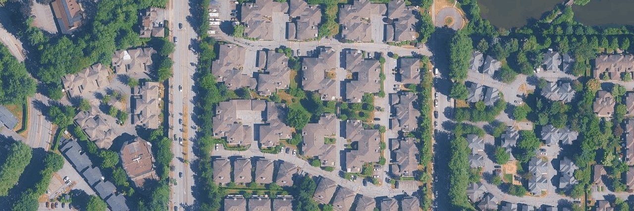 Glenwood Village aerial view