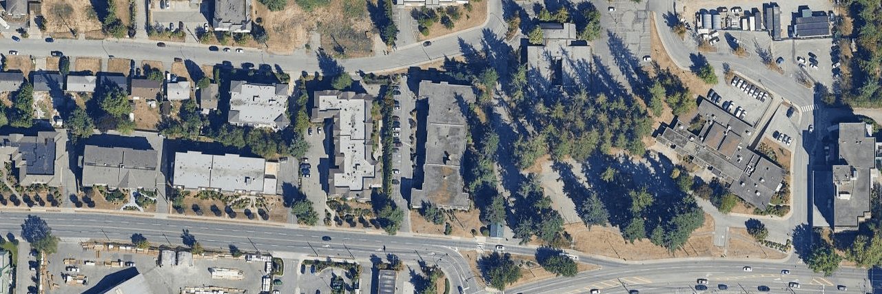 Fir Villa aerial view