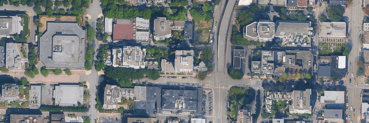 Fircrest Gardens aerial view