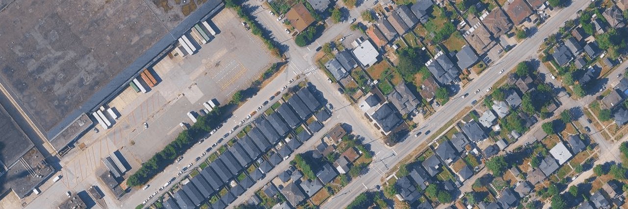 aerial view