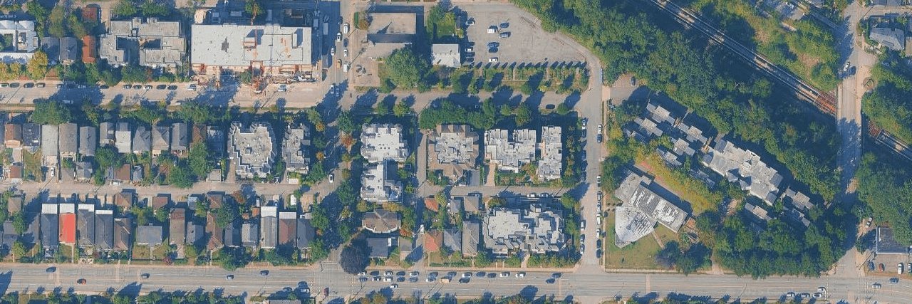 Lakeview Court aerial view
