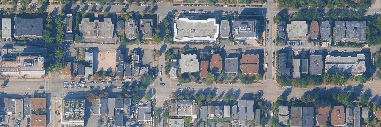 Mount Pleasant aerial view