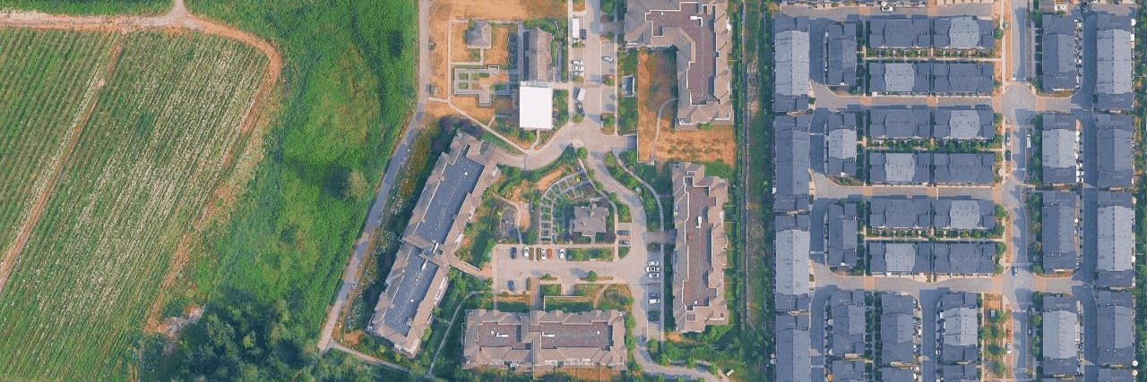 The Ridge At Bose Farms aerial view