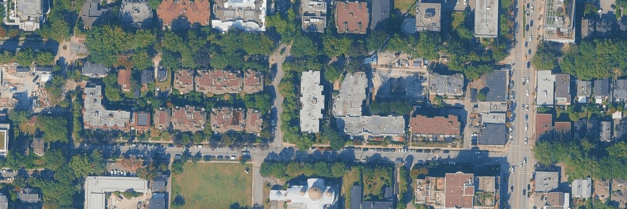 Ash Court aerial view