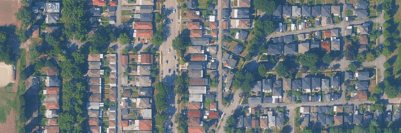 aerial view