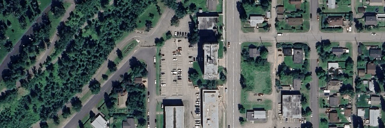 aerial view
