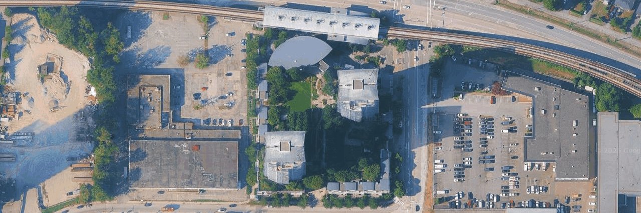 Legacy aerial view