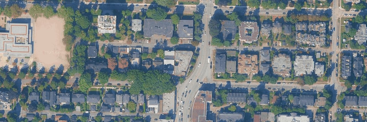 The Oaks aerial view