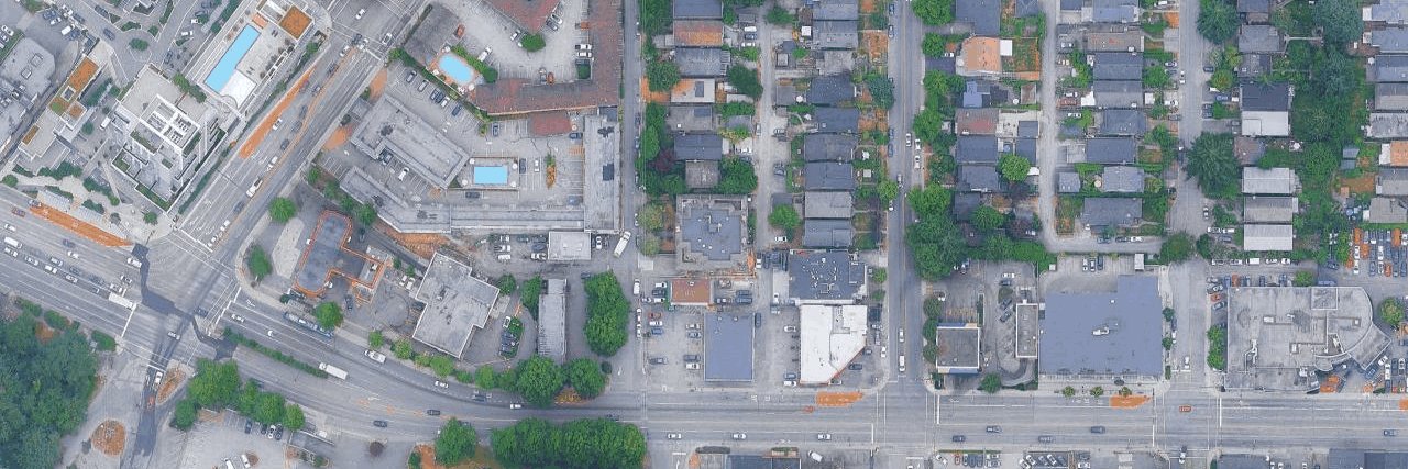 Four Pillars aerial view