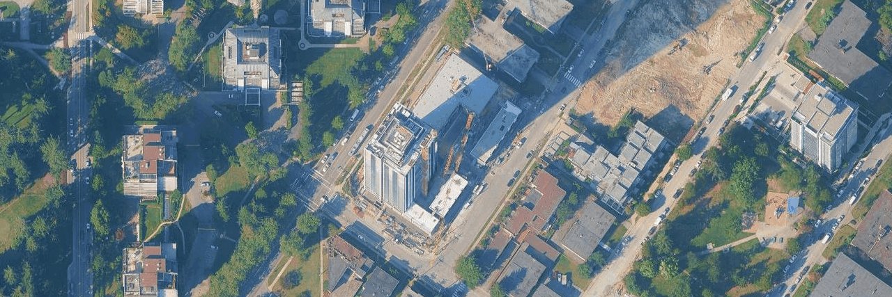 The Standard aerial view