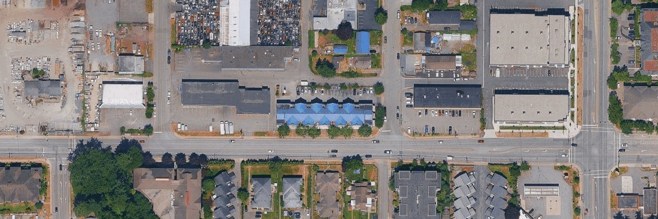 Mason Court aerial view