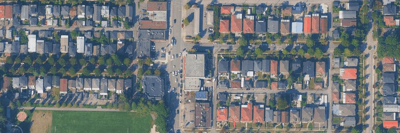 aerial view