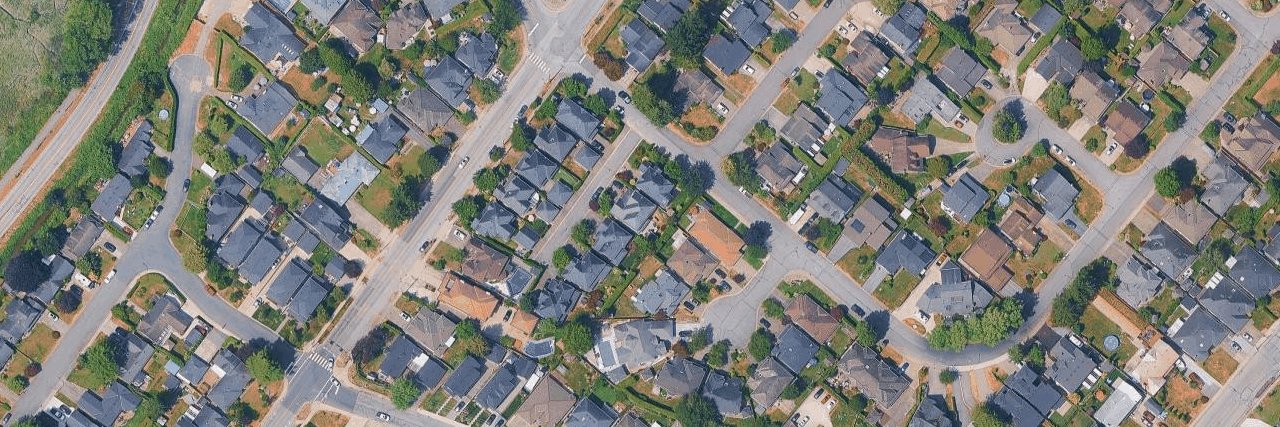 Victory South aerial view